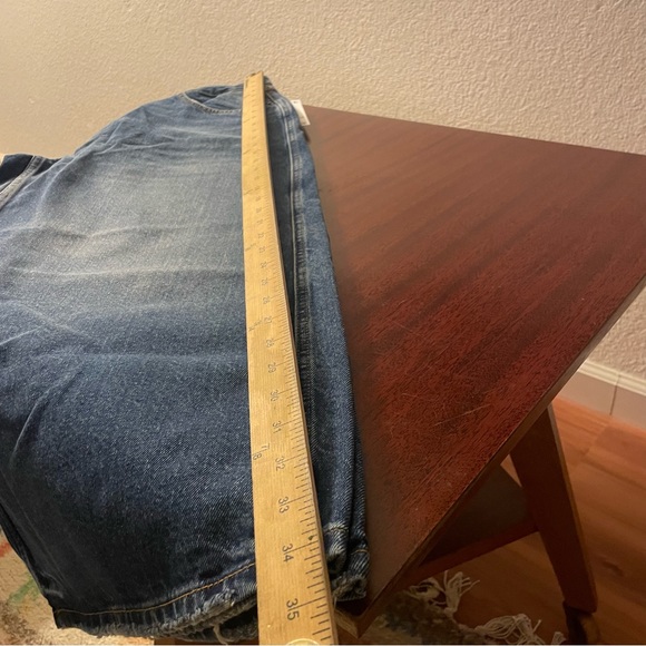 NWT BDG Urban Outfitters Mikey Cropped Wide Leg Denim Jeans Sold Out - Picture 8 of 9